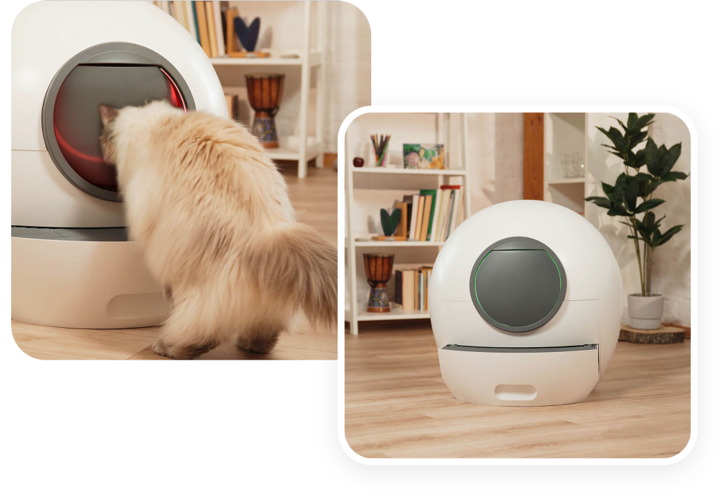 Els Pet Spaceship,Self Cleaning,Automatic Litter Box For Cats