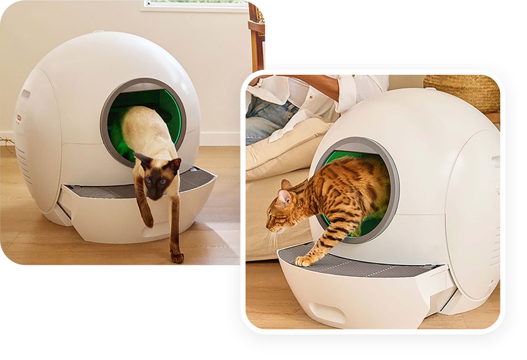 Els Pet Spaceship,Self Cleaning,Automatic Litter Box For Cats