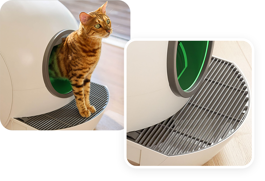 Els Pet Spaceship,Self Cleaning,Automatic Litter Box For Cats