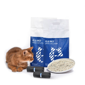 Pet Parent's Choice: Mixed Cat Litter & Trash Bag Bundle