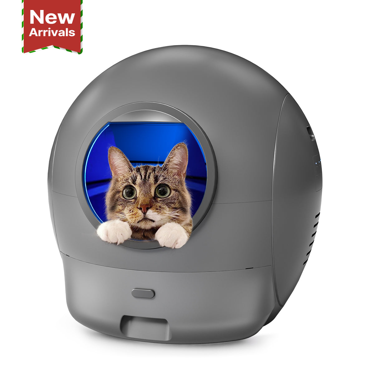 🎅New Arrivals Spaceship 2 Automatic Litter Box-Perfect Christmas Gift!🎄